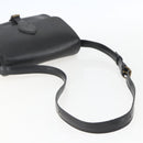 LOUIS VUITTON Epi Cartouchiere MM Shoulder Bag Black Noir M52242 LV Auth ka631-7