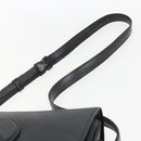 LOUIS VUITTON Epi Cartouchiere MM Shoulder Bag Black Noir M52242 LV Auth ka631-8