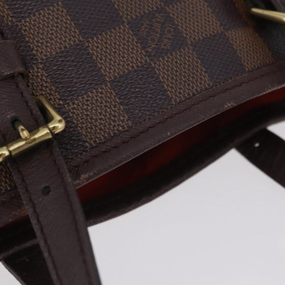 LOUIS VUITTON Damier Ebene Marais Shoulder Bag N42240 LV Auth ka6310