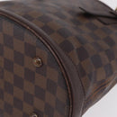 LOUIS VUITTON Damier Ebene Marais Shoulder Bag N42240 LV Auth ka6310-21