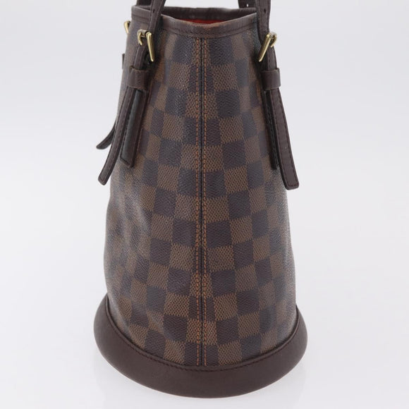 LOUIS VUITTON Damier Ebene Marais Shoulder Bag N42240 LV Auth ka6310