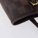 LOUIS VUITTON Damier Ebene Marais Shoulder Bag N42240 LV Auth ka6310-9