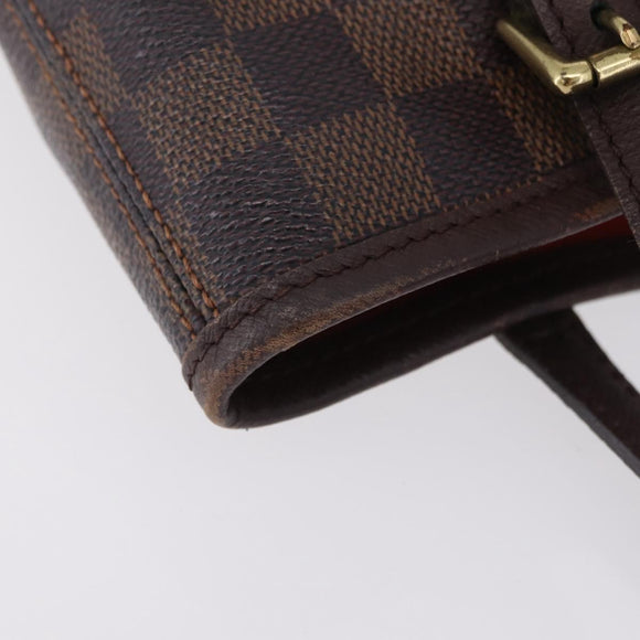 LOUIS VUITTON Damier Ebene Marais Shoulder Bag N42240 LV Auth ka6310