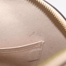 LOUIS VUITTON Monogram Vernis Alma PM Hand Bag Beige M90170 LV Auth ka6313A-27