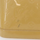 LOUIS VUITTON Monogram Vernis Alma PM Hand Bag Beige M90170 LV Auth ka6313A-14
