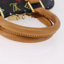 LOUIS VUITTON Monogram Multicolor Alma Hand Bag Black M92646 LV Auth ka6314V-7