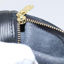 LOUIS VUITTON Epi Soufflot Pouch Black LV Auth ka6315-12