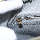 LOUIS VUITTON Monogram Vernis Houston Hand Bag Gris M91053 LV Auth ka632-19