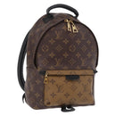 LOUIS VUITTON Monogram Reverse Palm Springs PM Backpack M43116 LV Auth ka6320V-1
