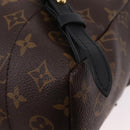 LOUIS VUITTON Monogram Reverse Palm Springs PM Backpack M43116 LV Auth ka6320V-19