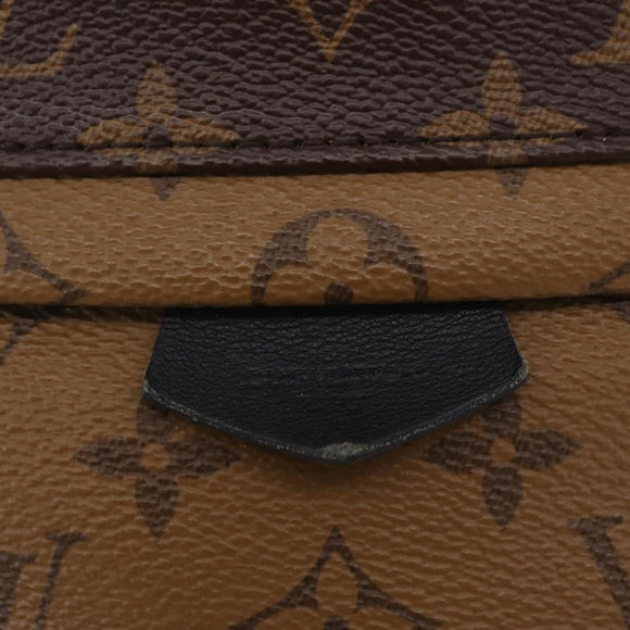 LOUIS VUITTON Monogram Reverse Palm Springs PM Backpack M43116 LV Auth ka6320V