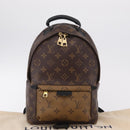 LOUIS VUITTON Monogram Reverse Palm Springs PM Backpack M43116 LV Auth ka6320V-12