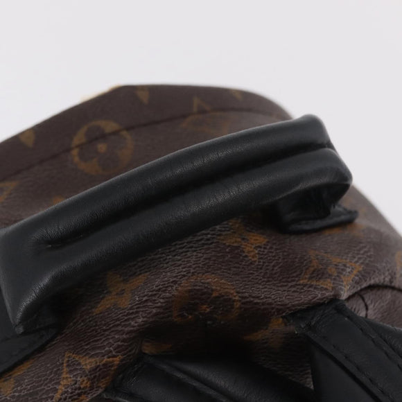 LOUIS VUITTON Monogram Reverse Palm Springs PM Backpack M43116 LV Auth ka6320V