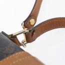 BALLY Hand Bag PVC 2way Black Gold Auth ka6321-8