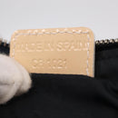 Christian Dior Trotter Canvas Saddle Pouch PVC Blue Silver Auth ka6323V-12