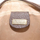 GUCCI GG Supreme Clutch Bag PVC Beige Gold 014 89 0100 Auth ka6324-10