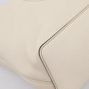 GUCCI Soho Shoulder Bag Leather 2way White Gold 408825 Auth ka6326V-13