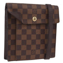 LOUIS VUITTON Damier Ebene Pimlico Shoulder Bag N45272 LV Auth ka6330-1