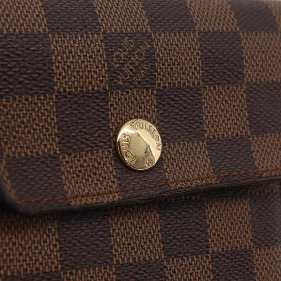 LOUIS VUITTON Damier Ebene Pimlico Shoulder Bag N45272 LV Auth ka6330