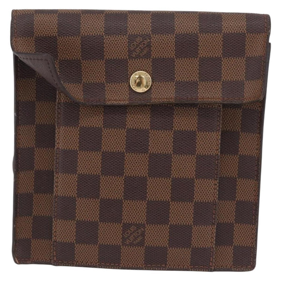 LOUIS VUITTON Damier Ebene Pimlico Shoulder Bag N45272 LV Auth ka6330