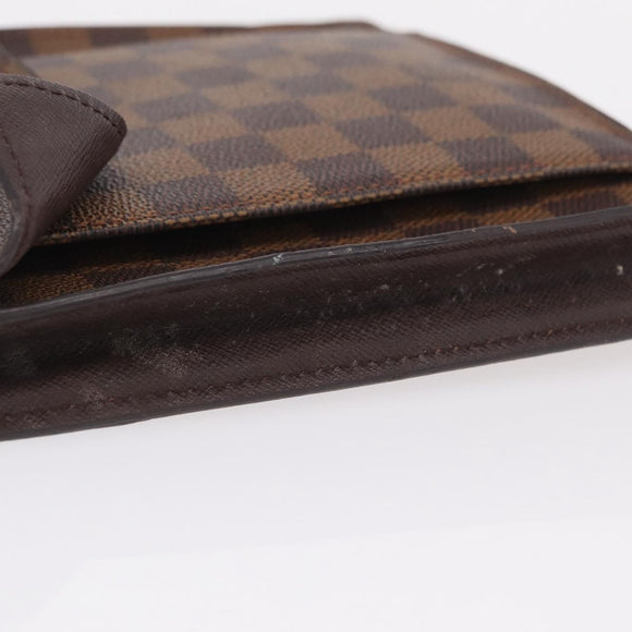LOUIS VUITTON Damier Ebene Pimlico Shoulder Bag N45272 LV Auth ka6330