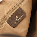 GUCCI GG Supreme Web Sherry Line Tote Bag PVC Beige Gold 89 02 092 Auth ka6331-16