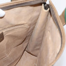 GUCCI GG Supreme Web Sherry Line Tote Bag PVC Beige Gold 89 02 092 Auth ka6331-18