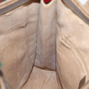 GUCCI GG Supreme Web Sherry Line Tote Bag PVC Beige Gold 89 02 092 Auth ka6331-19