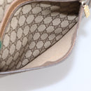 GUCCI GG Supreme Web Sherry Line Tote Bag PVC Beige Gold 89 02 092 Auth ka6331-22
