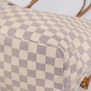 LOUIS VUITTON Damier Azur Neverfull MM Tote Bag N51107 LV Auth ka6333-14