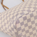 LOUIS VUITTON Damier Azur Neverfull MM Tote Bag N51107 LV Auth ka6333-17