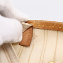 LOUIS VUITTON Damier Azur Neverfull MM Tote Bag N51107 LV Auth ka6333-12