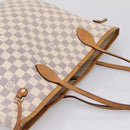 LOUIS VUITTON Damier Azur Neverfull MM Tote Bag N51107 LV Auth ka6333-6