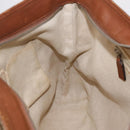 GUCCI GG Canvas Web Sherry Line Shoulder Bag Beige Silver 308930 Auth ka6334-27