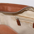 GUCCI GG Canvas Web Sherry Line Shoulder Bag Beige Silver 308930 Auth ka6334-28