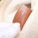 GUCCI GG Canvas Web Sherry Line Shoulder Bag Beige Silver 308930 Auth ka6334-30