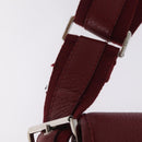 Christian Dior Trotter Canvas Shoulder Bag Beige Silver Auth ka6335V-9