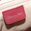 Christian Dior Trotter Canvas Shoulder Bag Beige Silver Auth ka6335V-23