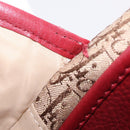 Christian Dior Trotter Canvas Shoulder Bag Beige Silver Auth ka6335V-11