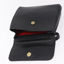 CELINE Hand Bag Leather Black Gold Auth ka6337-10