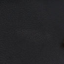 CELINE Hand Bag Leather Black Gold Auth ka6337-2