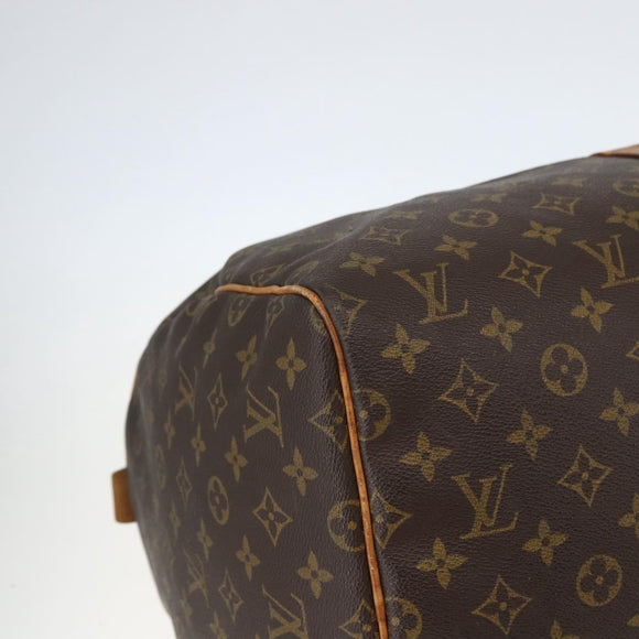 LOUIS VUITTON Monogram Keepall 55 Boston Bag M41424 LV Auth ka634