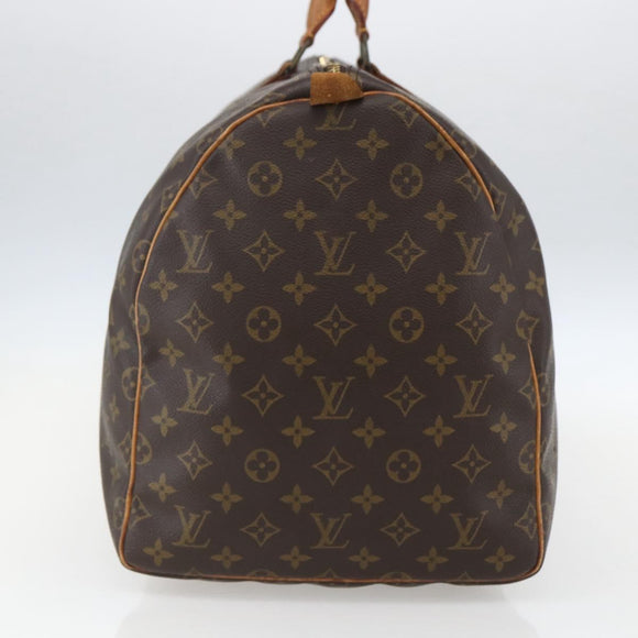 LOUIS VUITTON Monogram Keepall 55 Boston Bag M41424 LV Auth ka634