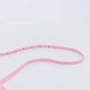 BALENCIAGA Wave XS Hand Bag Canvas 2way Pink Silver 619979 Auth ka6340V-15