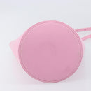 BALENCIAGA Wave XS Hand Bag Canvas 2way Pink Silver 619979 Auth ka6340V-5