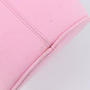 BALENCIAGA Wave XS Hand Bag Canvas 2way Pink Silver 619979 Auth ka6340V-10