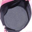 BALENCIAGA Wave XS Hand Bag Canvas 2way Pink Silver 619979 Auth ka6340V-11