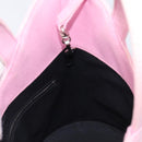 BALENCIAGA Wave XS Hand Bag Canvas 2way Pink Silver 619979 Auth ka6340V-22