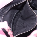 BALENCIAGA Wave XS Hand Bag Canvas 2way Pink Silver 619979 Auth ka6340V-25