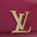 LOUIS VUITTON Pochette Louise EW Clutch Bag Rose Andian M94270 LV Auth ka6341-18